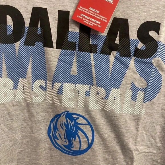 Dallas Mavericks NWT long sleeved XL tshirt tee shirt - Picture 2 of 5